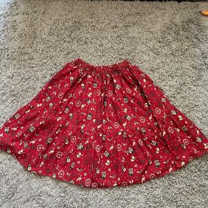 Vintage Western Novelty Swing Skirt